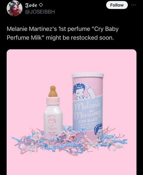 melanie martinez perfume restock.